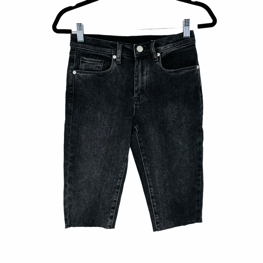 BlankNYC Black Before & After Cutoff Shorts I118